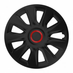 Puklice 17 palců STRATOS RR black – odolné a snadno montovatelné poklice z ABS plastu