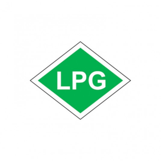 Samolepka LPG Automax – Označení vozidla dle normy EHK 67 pro bezpečnou jízdu na plyn
