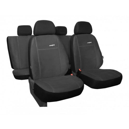 Kompletní potahy na míru pro TOYOTA AVENSIS II (2001–2009) – Comfort z Alcantary