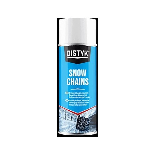 DEN BRAVEN DISTYK SNOW CHAINS – Tekuté řetězy ve spreji 400 ml | Okamžitá trakce na ledu a sněhu