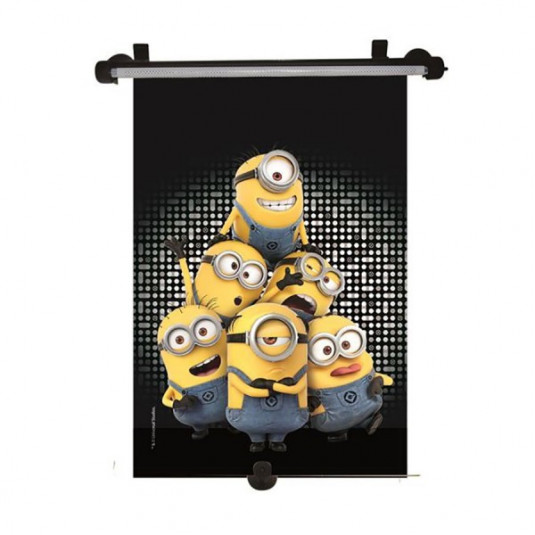 Roletka sluneční 41x50 cm Automax s motivem Minions – ochrana před sluncem pro děti - Obrázek 2