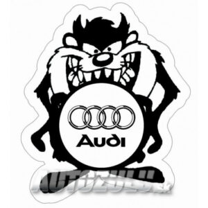 Samolepka Taz Audi – Originální dekorace pro auto i denní potřebu od AutoZulu
