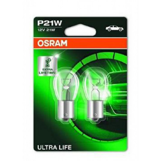 Žárovky Osram P21W 12V ULTRA LIFE – trvanlivé osvětlení pro vaše auto