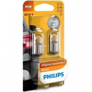 Philips R5W 12V žárovky 5W – balení 2 ks