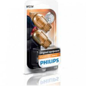 Philips WY21W 12V žárovky 21W – spolehlivé osvětlení pro váš vůz (2 ks)