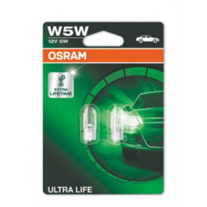 Osram W5W 12V žárovky 5W – výměna osvětlení v auto za cenu za balení 2 ks