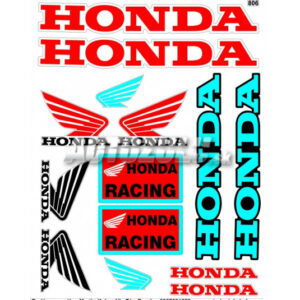 Samolepka set Honda – barevný design pro auto