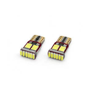 LED žárovky CANBUS 18SMD 4014 T10e (W5W) 12V – bílé světlo 5600K