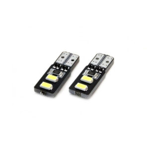 LED žárovky CANBUS T10 4SMD 5730 W5W 12V – bílé osvětlení 5600K