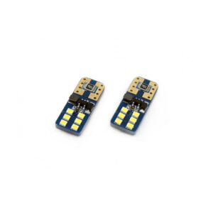 LED žárovky CANBUS T10 12SMD 2016 W5W 12V/24V bílé 5600K – 2 ks Amio