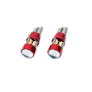 LED žárovky CANBUS 27SMD 3014 T10e (W5W) 12V/24V – bílé osvětlení s nízkou spotřebou