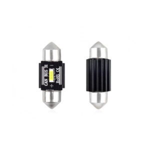 Amio LED CANBUS žárovky 1 SMD 1860 Festoon 31 mm – bílé světlo 5600 K