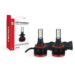 LED žárovky H8 H9 H11 6000K 3100lm – Sada 2 ks