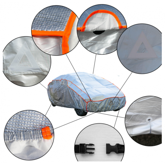 Plachta proti krupobití pro Škoda Roomster (2010–2015) – vícevrstvá ochrana karoserie | 4cars - Obrázek 2