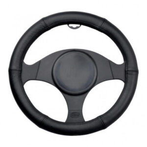 Kožený potah volantu 37–39 cm – Automax – pro úchop