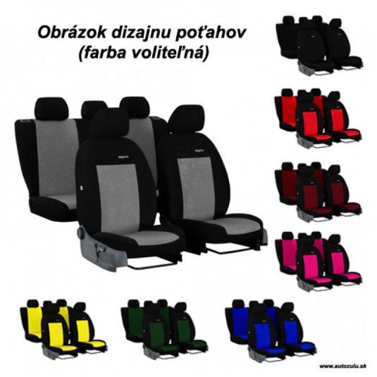 Kompletní potahy na míru pro HONDA HR-V FL II (2018–2021) – Elegance z velouru od Pok-ter - Obrázek 2