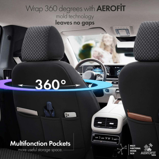 Sada autopoťahů OTOM SPORT PLUS 102 – univerzální ochrana sedadel s moderním stylem - Obrázek 4