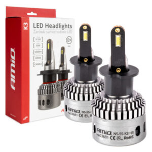 LED žárovky H3 12V 6000K CANBUS – výkonné osvětlení s Plug & Play instalací