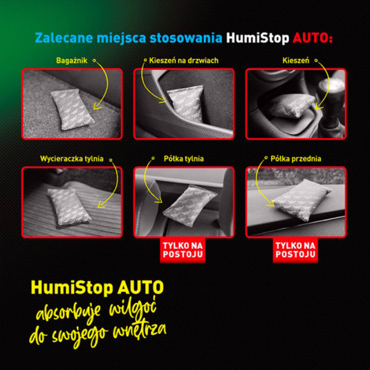Pohlcovač vlhkosti HumiStop AUTO – Odstraní zamlžování oken a škodlivou vlhkost v autě - Obrázek 4