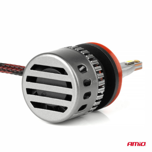 LED žárovky hlavního svícení H8 H9 H11 H16 12V 6000K CANBUS – vysoký výkon 6000 lm - Obrázek 4