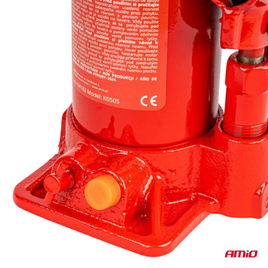 Hydraulický piestový zdvihák 5T s PVC boxem – robustní zvedák 195–380 mm - Obrázek 4