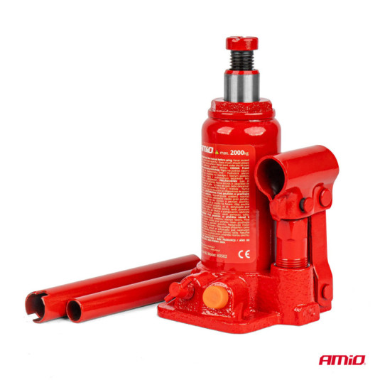 Hydraulický piestový zdvihák 2T – spolehlivý zvedák s rozsahem 148–278 mm v přepravním boxu - Obrázek 2
