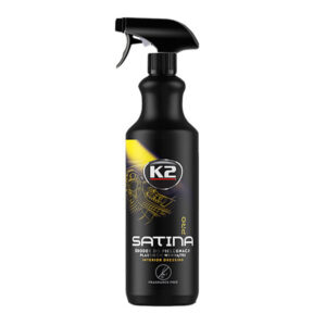 K2 PRO Satina bez vůně 1L – impregnace pro vnitřní plasty s matným saténovým efektem