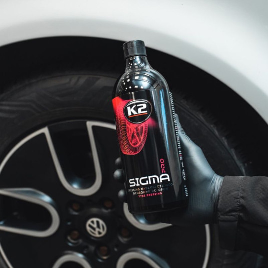 K2 PRO Sigma 1L – Impregnátor na pneumatiky a plastové díly s ochranným leskem - Obrázek 2