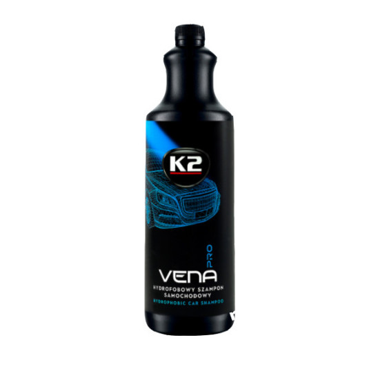 K2 PRO Vena 1L – pH neutrální šampon s hydrofóbní ochranou pro auta