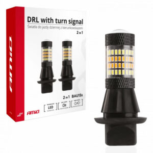 LED denní svícení Amio s funkcí směrového světla – PY21W