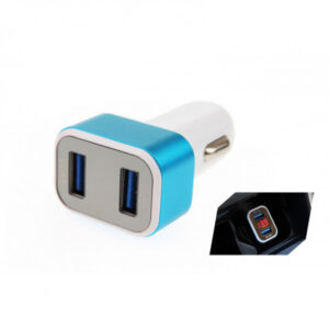 Amio TEST-04 – Autonabíječka s 2x USB a voltmetrem pro 12V a 24V palubní síť