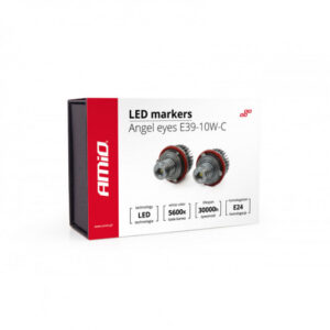 Amio LED marker E39-10W-C – Výkonné LED žárovky pro BMW s okamžitým rozsvícením a bez rušení