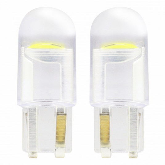 LED žárovky T10 W5W 12V COB – Amio STANDARD Clear white 5600K