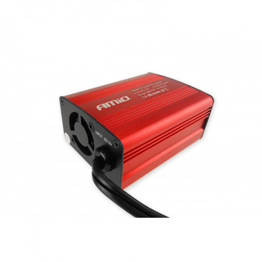 Měnič napětí Amio 12V na 230V 150W/300W s 2× USB – napájení spotřebičů v autě - Obrázek 3