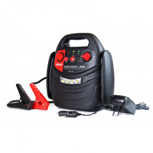 Startovací zdroj 4v1 12V 17Ah 900A – multifunkční booster, kompresor, baterka a powerbanka Amio JS01 - Obrázek 5
