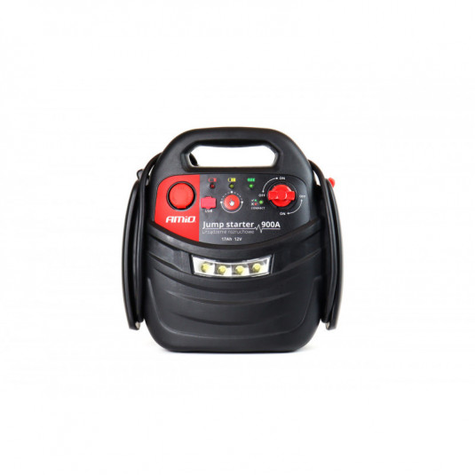 Startovací zdroj 4v1 12V 17Ah 900A – multifunkční booster