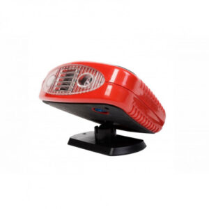 Amio Ohřívač a ventilátor 12V – 3v1 autoohřívač s LED reflektorem