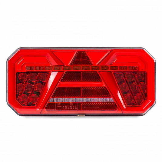 Amio Světlo zadní sdružené LED dynamické PRAVÉ RCL-04-R – výkonné multifunkční osvětlení pro užitková vozidla