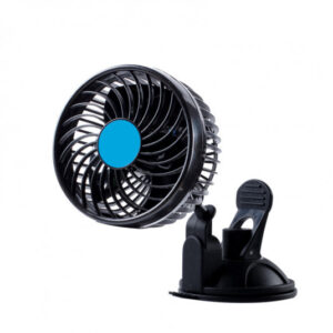 Ventilátor TURBO 6 12V s přísavkou | Otočný autoventilátor CarCommerce