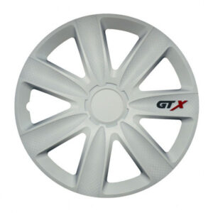 Puklice Versaco GTX carbon white 14 palců – odolné a stylové poklice pro ocelová kola