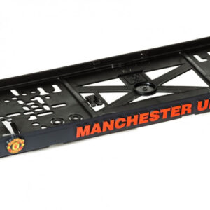 3D Podložka pod SPZ Manchester United – exkluzivní design s chromovým nástřikem | Lampa