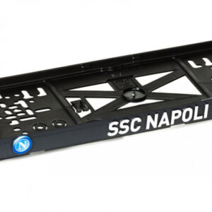 3D podložka pod SPZ SSC NAPOLI – exkluzivní design s chromovým nápisem