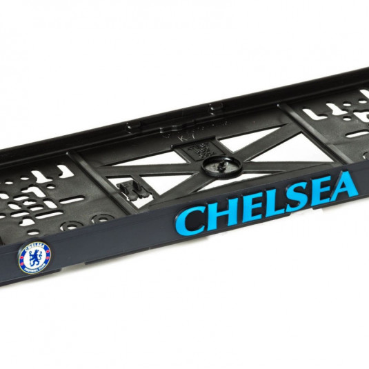 3D podložka pod SPZ s logem Chelsea – exkluzivní design a odolný materiál