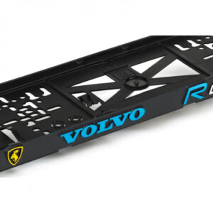 3D podložka pod SPZ VOLVO R DESIGN – exkluzivní chromový design pro chránění registrační značky