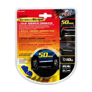 Chromová lišta MANIAC 50 – dekorativní lepící páska 50 mm