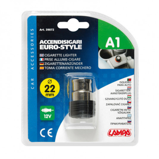 Náhradní autozapalovačová vložka 12V – kompaktní náhrada pro zásuvku 22 mm | Lampa - Obrázek 2
