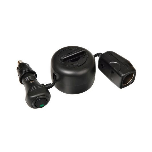 Prodlužovací kabel 12V do zapalovače 3m s navijákem – Lampa