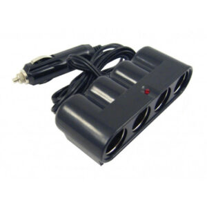 Rozdělovač zapalovače 4x 12/24V s USB – CarCommerce