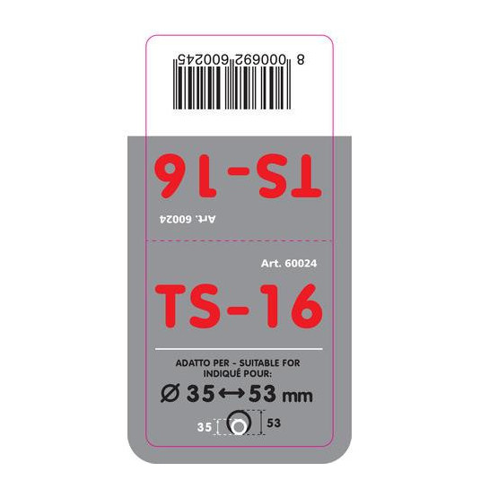 Koncovka výfuku do 53 mm – chromová nerezová TS-16S od Lampa - Obrázek 4