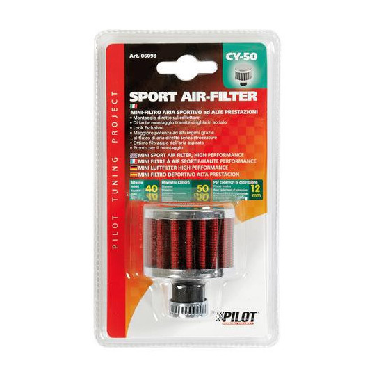 Sportovní vzduchový filtr Lampa CYLINDRIC II – zvýšený výkon a agresivní zvuk motoru - Obrázek 2